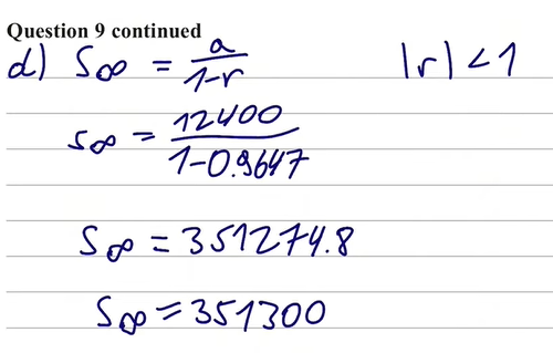 <p><span>In AP/GP problems, when the term <strong><u>"limit"</u></strong> is used to discuss the sum, it almost always refers to the<strong><u> </u></strong></span><strong><u>sum to infinity </u></strong></p>