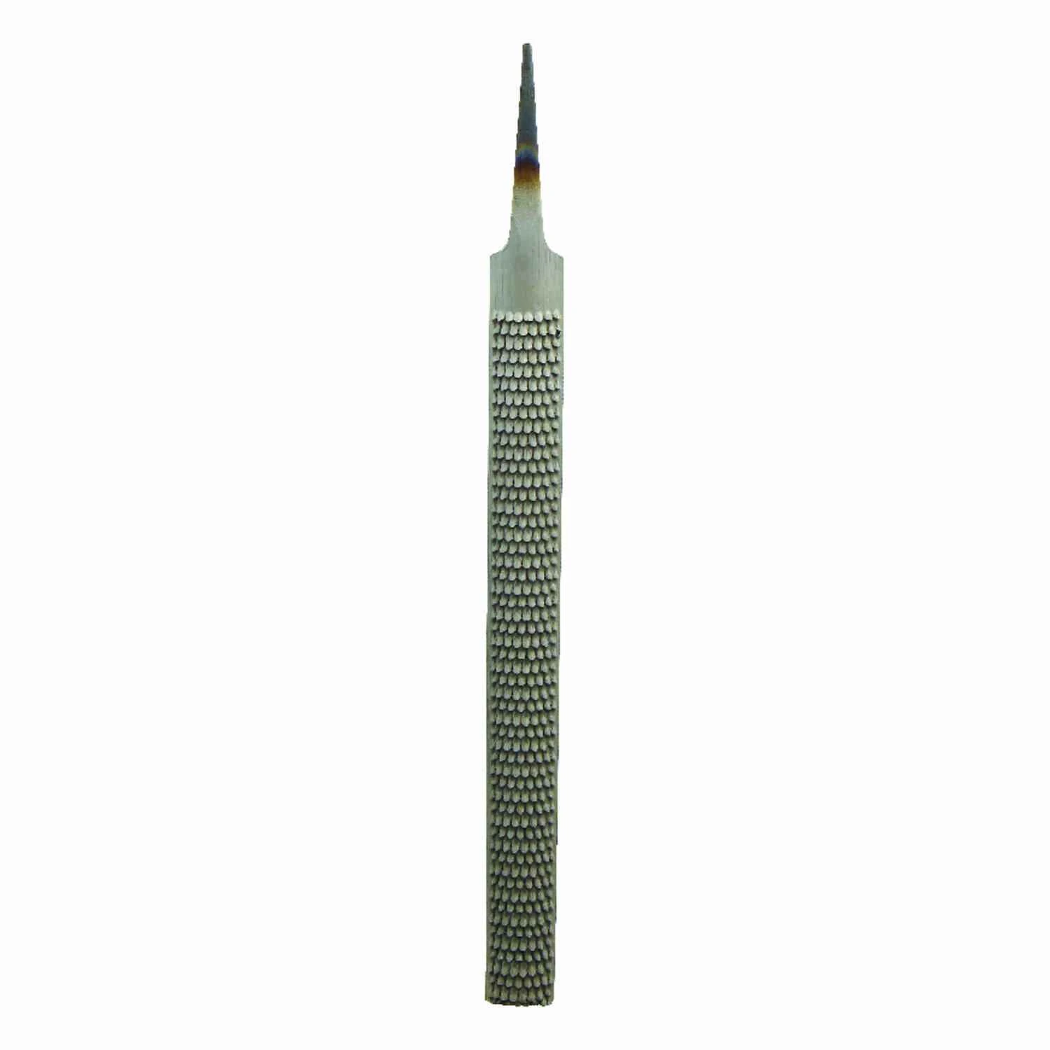 <p>Coarse hand tool used to shape and smooth wood surfaces, available in types like 4-in-hand and horse rasps.</p>