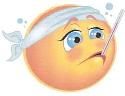 <p><span>unwell</span></p>