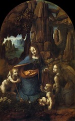 <p>What is this?</p><p>The Virgin of the Rocks by Leonardo da Vinci</p>