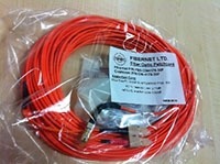 <p>A cable that relays data from the PIU to the workstation for processing ECG and EGM location data.</p>