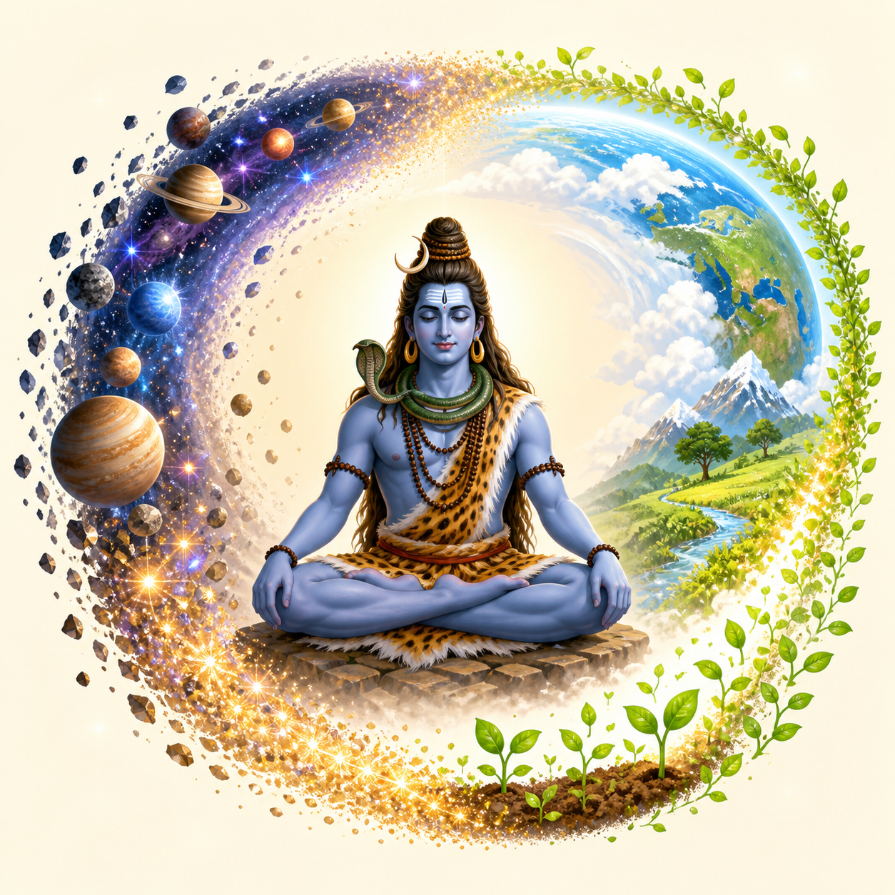 <p>So that new life may be born</p>