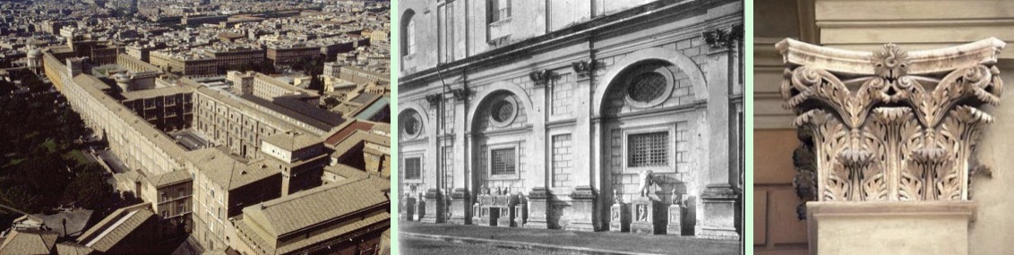 <p>Vatican City</p><p>Donato Bramante</p><p>1505</p>