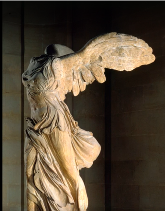 <p>Winged Nike from Samothrace</p>