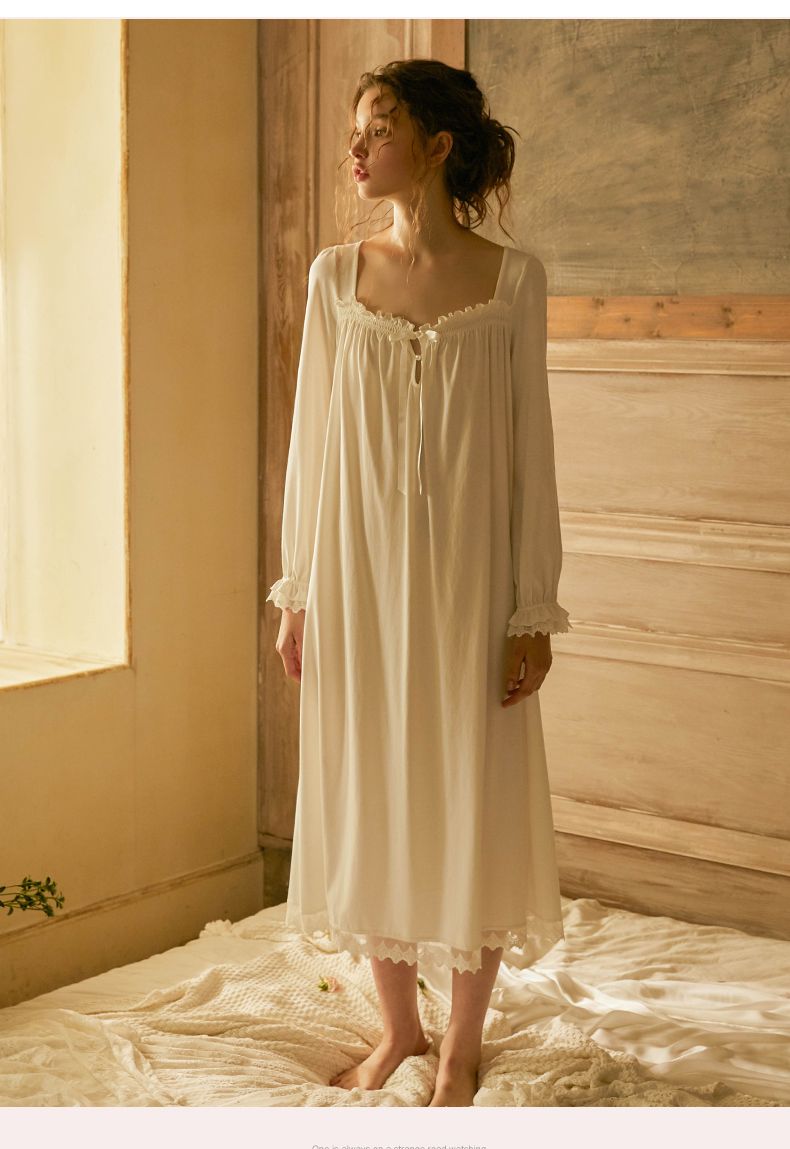 <p>nightgown / nightie </p>