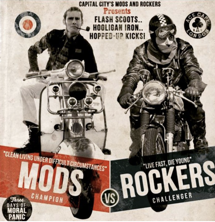 <p>Moral Panic:media and other people spread fear which leads to panic about events that are not as widespread as they’re made out to be. A group that emerges quickly and becomes demonized before quickly falling away. </p><p></p><p>Media Inventory for Moral Panics:Exaggeration/distortion, Prediction, and Symbolization</p><p></p><p>Original Case: The British Mod’s N Rocker’s gangs that originally evolved from a small beach fight, the main issue was really about parental fears about losing control/out of touch from their kids.</p><p></p><p>Folk Devils: the image of a group is condemned and the media profits off of this evil image of a group</p><p></p><p>Moral Entrepreneurs: activists, law enforcement, politicians, the media, etc., but often includes people who make their living stoking the controversy</p>