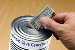 <p>humanitarian; benevolent; relating to monetary generosity</p>