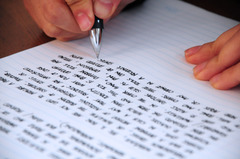 <p>To write</p>