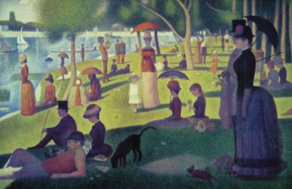 <p>Georges Seurat, A Sunday Afternoon on the Island of La Grande Jatte, 1884-1886</p>
