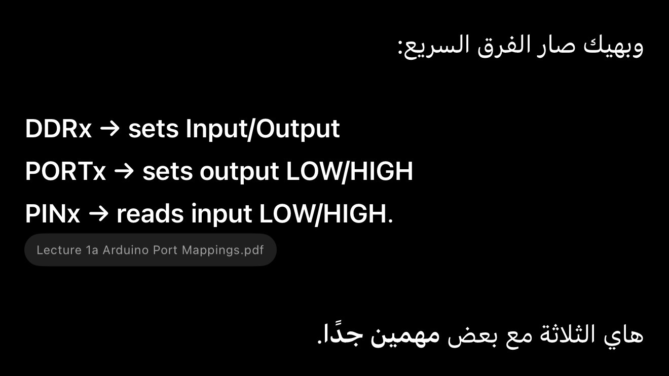 <p><strong>PINx is used to read the logic state of an input pin.</strong><br><strong>0 = LOW, 1 = HIGH.</strong></p>