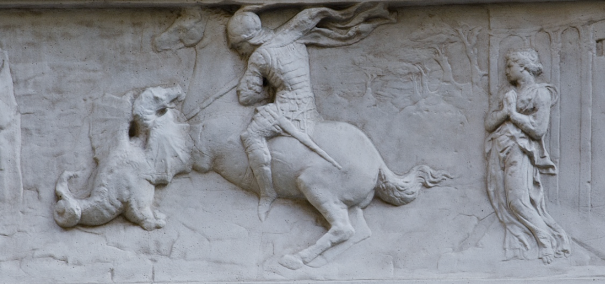 <p><em>Saint George and the Dragon</em></p>