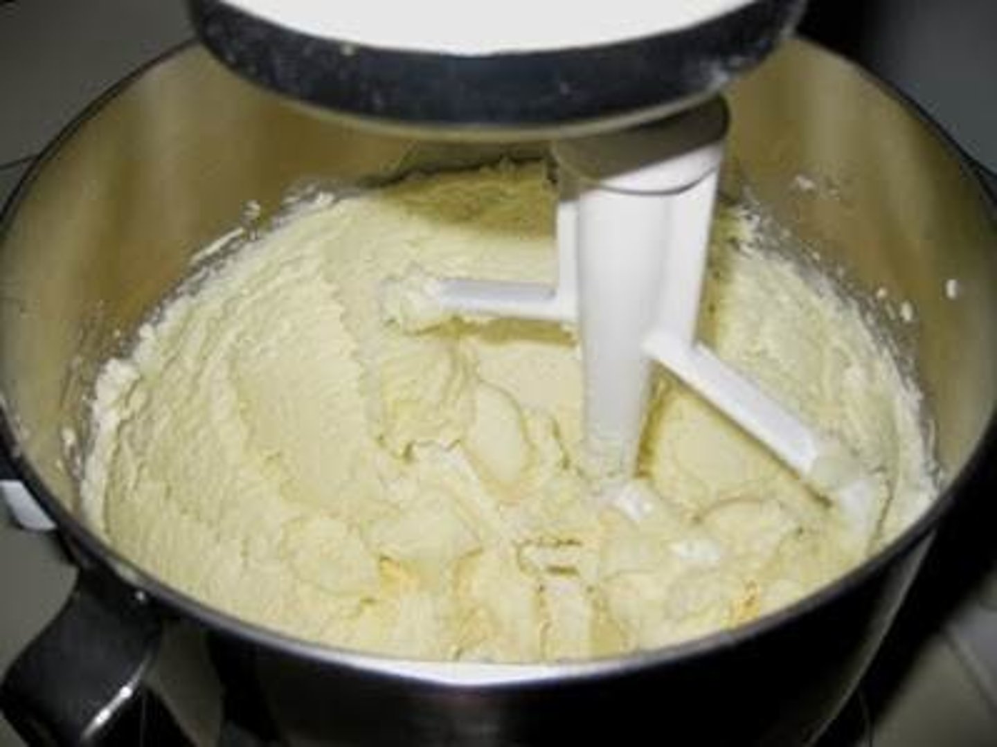 <p>to beat until soft and creamy; to cream butter and sugar, beat softened butter with electric mixer (or rub against sides or bowl with a wooden spoon until smooth and fluffy)</p>