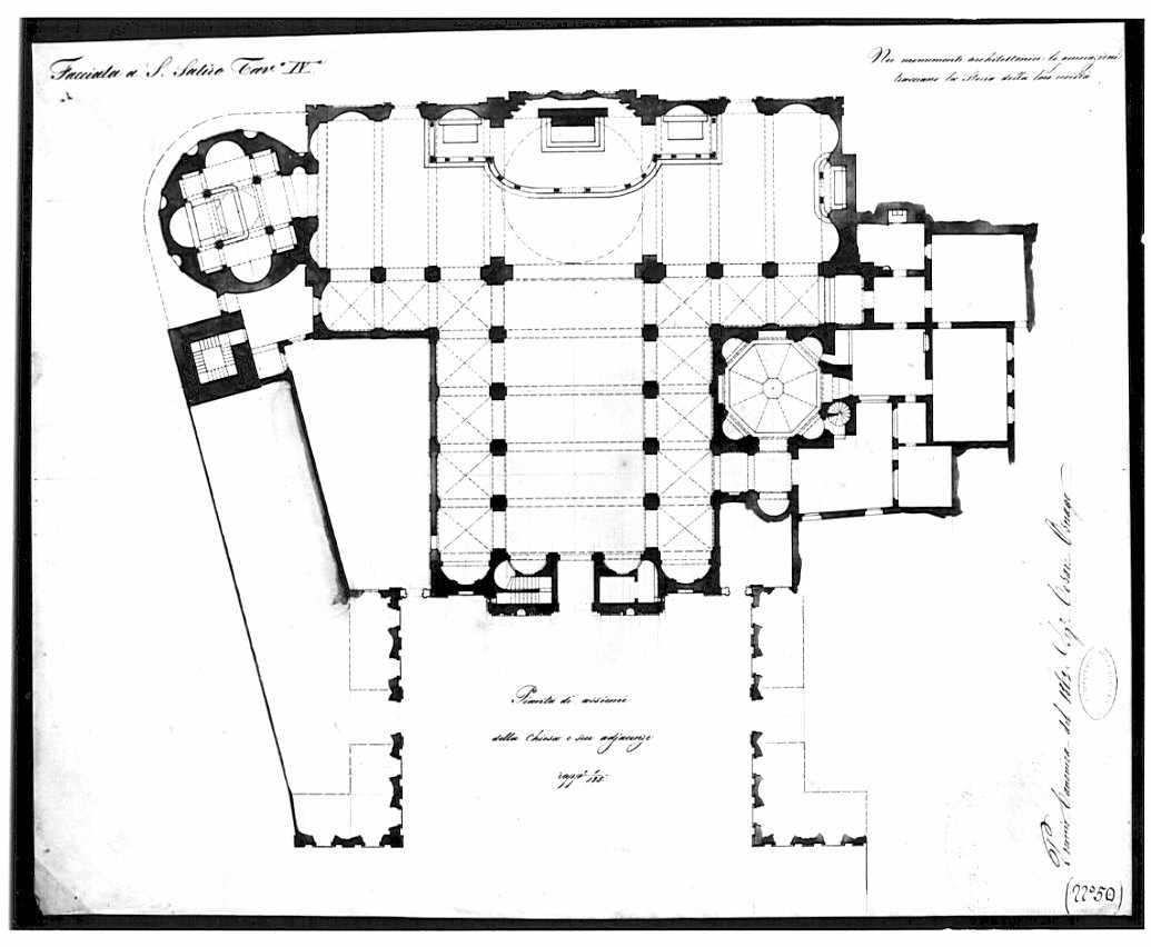 <p>Santa Maria presso San Satiro, Bramante,Milaan, vroeg renaissance, 1480</p>