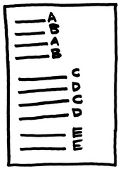 <p>repetition of ending sounds in words</p>