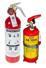 <p>Used to put out all classes of fire</p>
