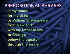 <p>a group of words that begins with a preposition and ends with a noun or pronoun.</p>