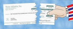 <p>a legal process that allows part of your paycheck to be withheld for payment of a debt</p>
