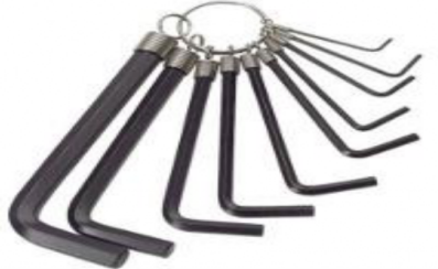 <p>is a small, angled tool with a hexagonal head that's commonly used to repair or tighten a number of small appliances or parts.</p>