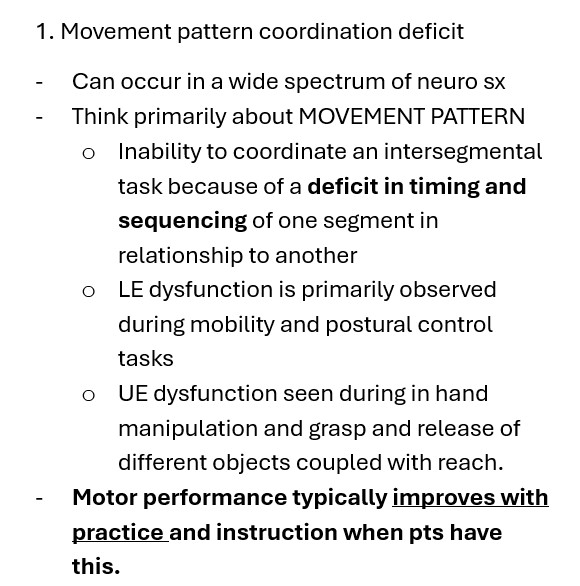 <p>timing &amp; sequencing </p>