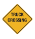<p>Truck Crossing: </p>