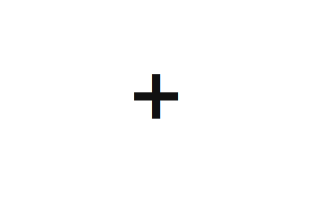 <p>Marks the positive terminal or side.</p>