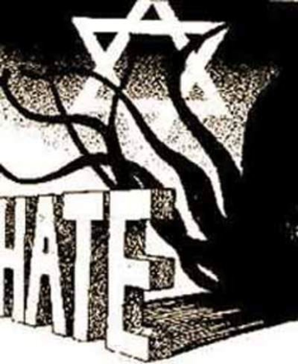 <p>hatred towards Jews</p>