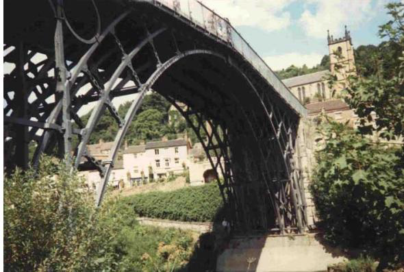 <p>- Primer puente</p><p>de hierro</p><p>fundido</p><p>- Abraham Darby</p><p>- Detonantes de</p><p>la</p><p>industrialización </p><p></p>