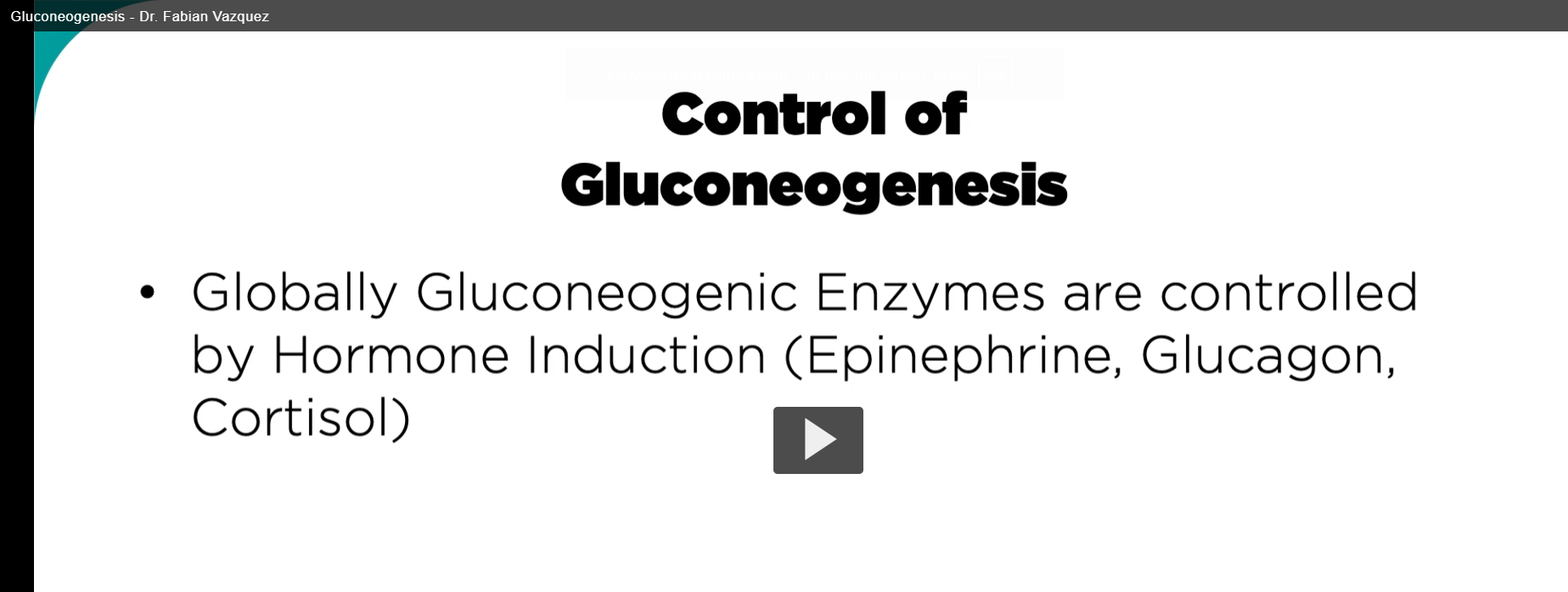 <p><u>control of gluconeogenesis</u></p><p>globally, gluconeogenic enzymes are controlled by hormone induction</p><p>-for example, we have epinephrine, glucagon, and cortisol. </p>