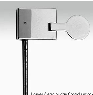 <p>used to operate elbow lock when limited shoulder excursion is available</p>