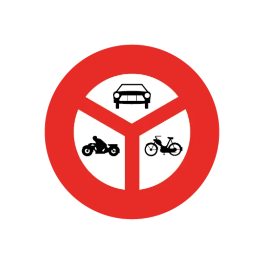 <p>Verbot für Motorwagen, Motorräder und Motorfahrräder (Velo 25km/h erlaubt)</p>
