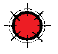 <p>flashing red light</p>
