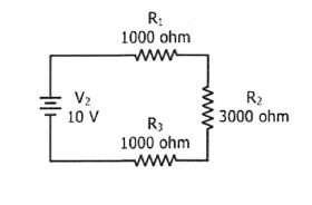 <p><span>Which of the following is the total current flow in the circuit shown?</span></p>