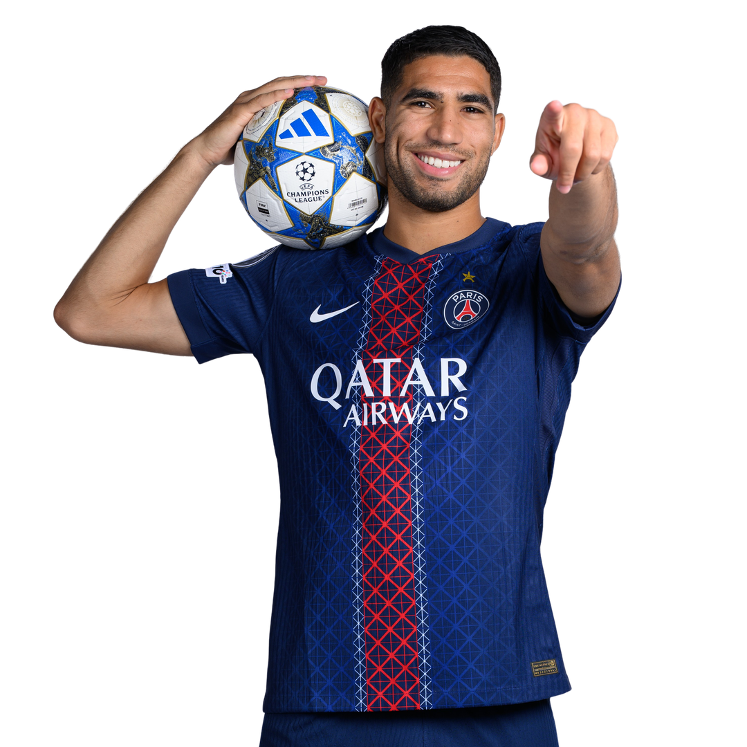 <p><strong>Högerback</strong> i <strong>Paris Saint-Germain</strong> och det <strong>marockanska landslaget</strong>.2</p>