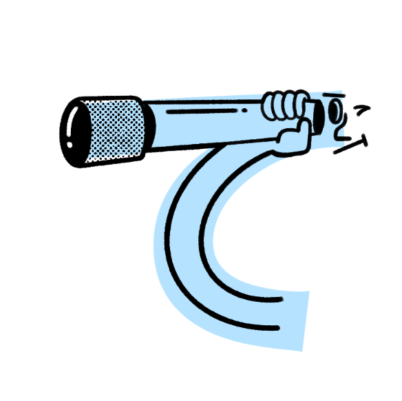 <p>“Te” (like in “telescope”) → think of someone holding a telescope with one arm/hand</p>