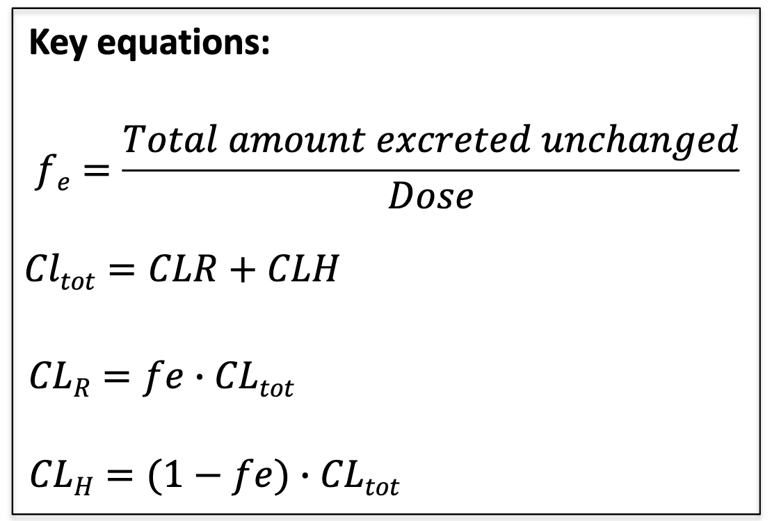 <p>Forklar hva disse formlene kan brukes til.</p>