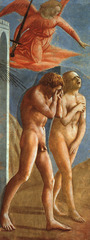 <p>Expulsion from the Garden by Masaccio</p>