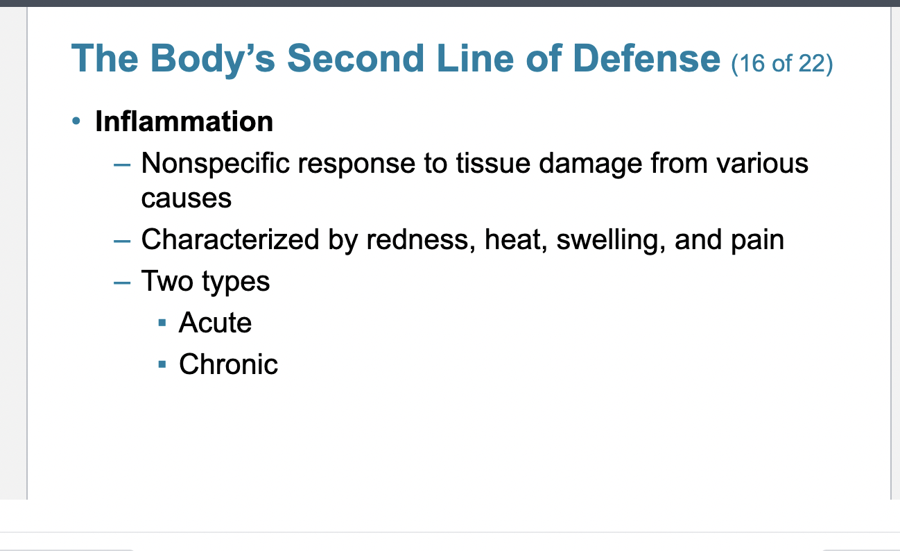 <p>Hallmarks of inflammation</p>