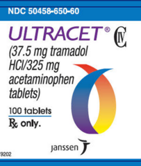 <p>tramadol/apap</p><p>CIV</p>