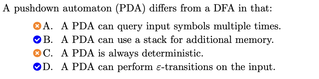 <p>B and D</p>