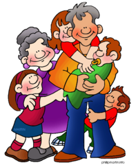 <p>the grandchildren</p>