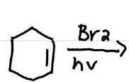 <p>Draw the product(s) of this reaction</p>