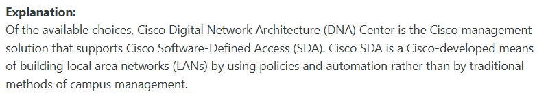 <p>Cisco DNA Center</p>