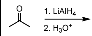 <p>What will these reactants do to a ketone? </p>