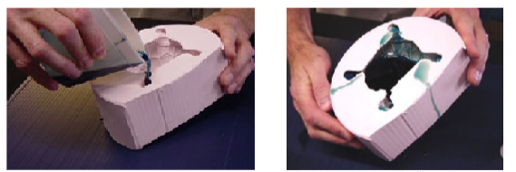 <p>Type of permanent mold casting where molten metal is removed before it completely solidifies. </p><p>After desired wall thickness is achieved, molten metal is poured out. </p><p>Mainly uses low-melting-point metals with hollow sections, prioritizing exterior appearance with little consideration for strength &amp; interior geometries</p>