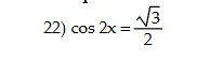 <p>Solve the equation on the interval [0,2π)</p>