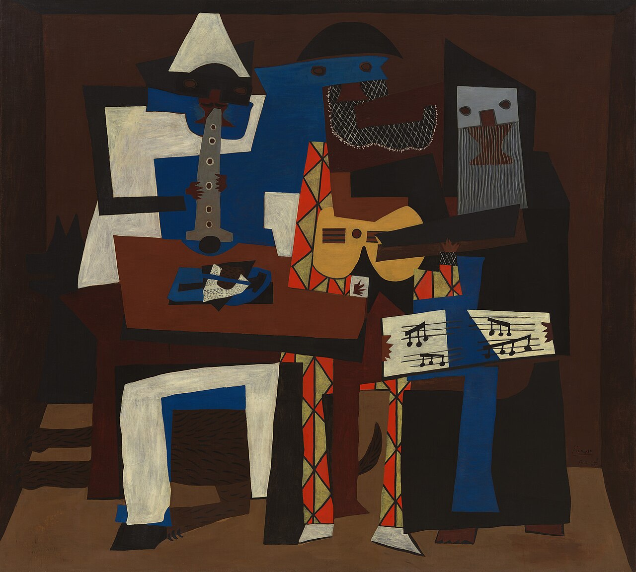 <p>Start with color and shape, synthesize into a subject (rather than analyzing one down), Much brighter colors</p>