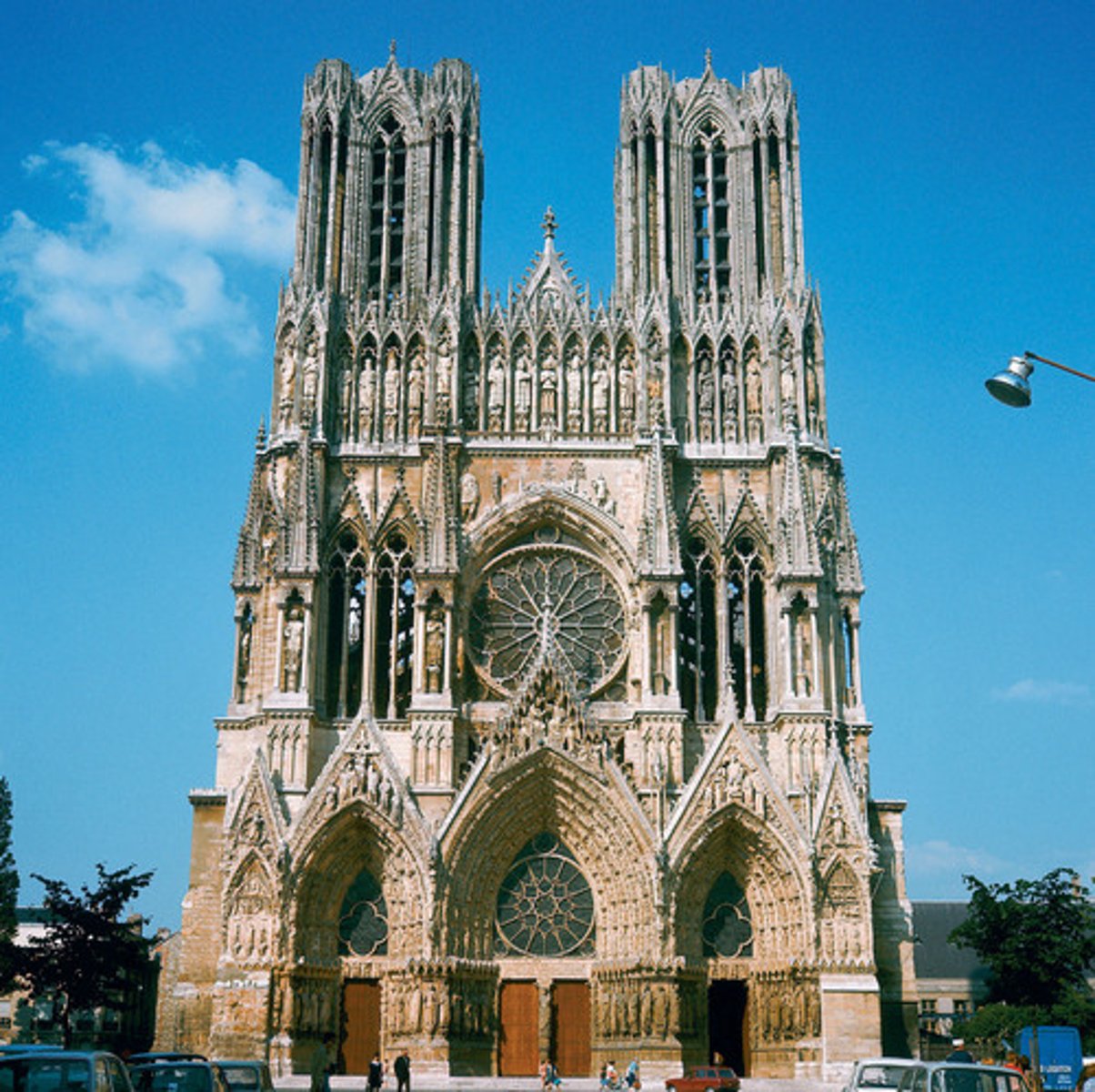 <p>The golden ratio is found in this famous cathedral in Paris, France.</p>