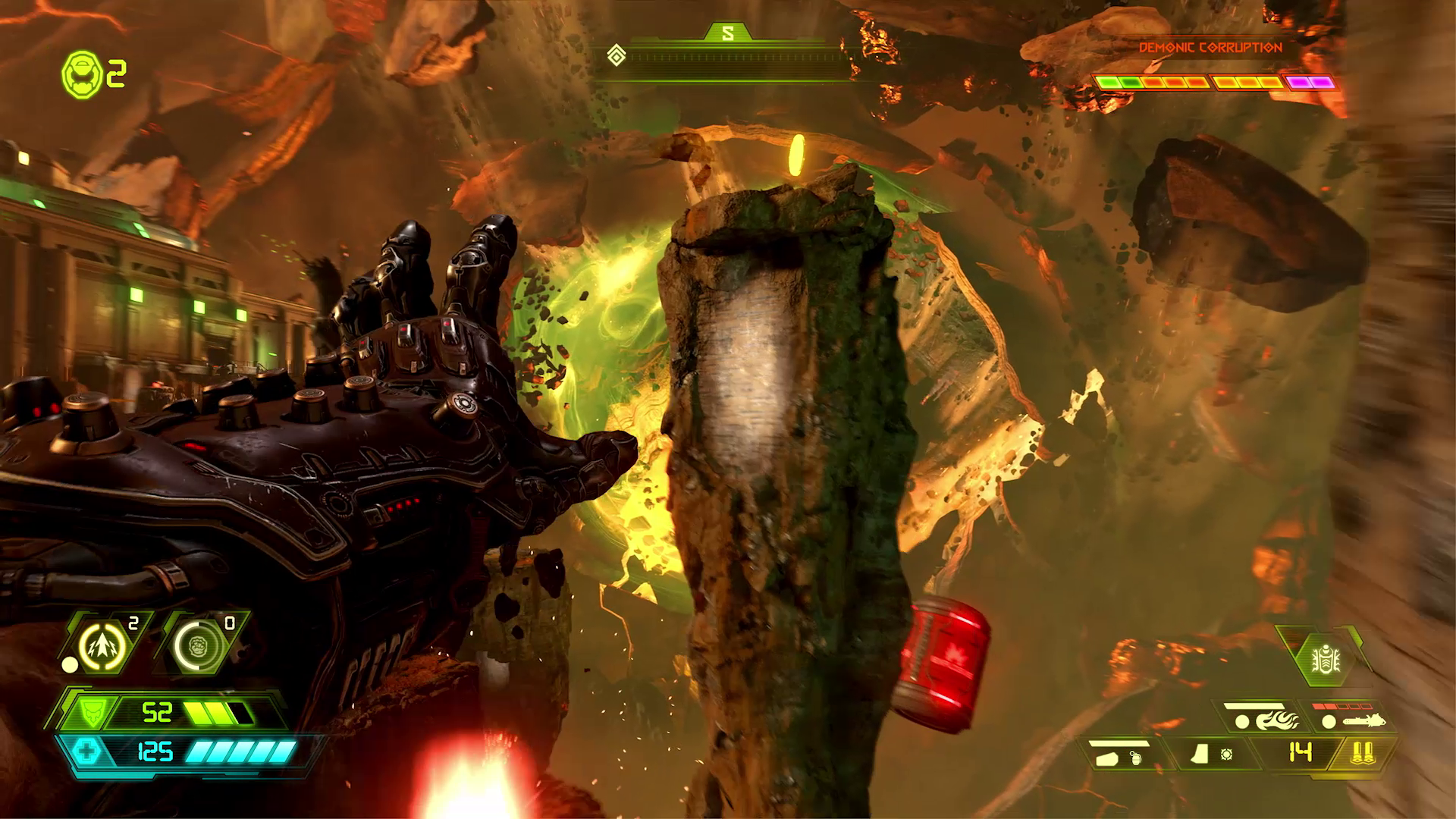 <p><strong>DOOM Eternal (2020)</strong></p><p><strong>Genre:</strong> Action</p><p><strong>Subgenres:</strong> First-person shooter, arena shooter, movement shooter</p>