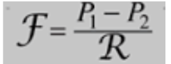 <p>pressure-pressure/resistance</p>
