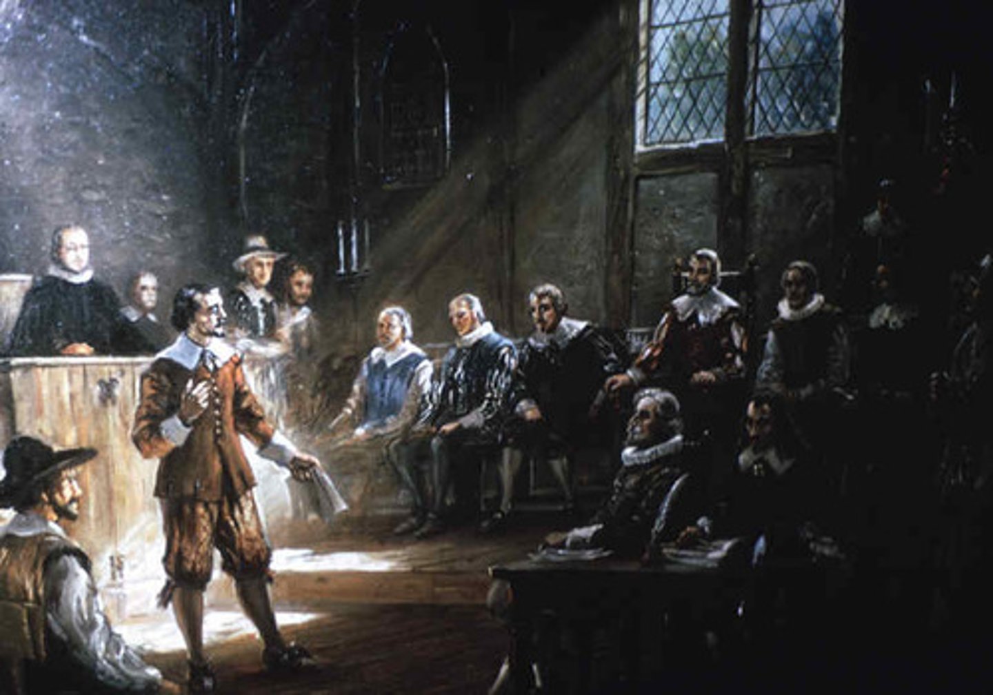 <p>the first elected legislative assembly in the New World established in the Colony of Virginia in 1619, representative colony set up by England to make laws and levy taxes but England could veto its legislative acts.</p>